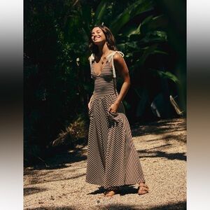 Free People Cecelia Midi in Coconut Milk Combo